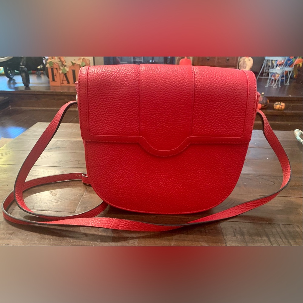Corset London Rosa Saddle Bag, Real Leather